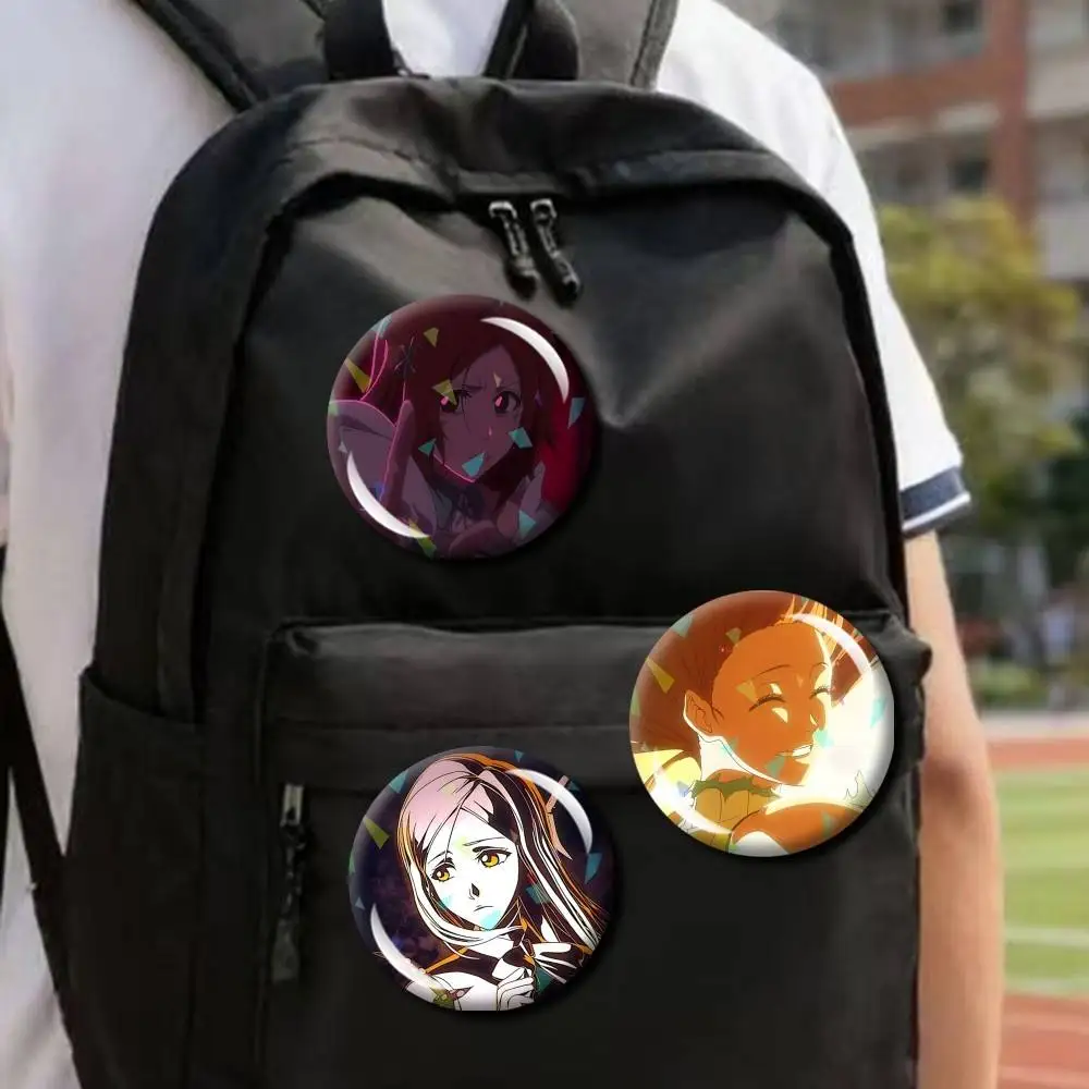 O-Orihime Inoue Anime B-BLEACH Customizable Round Brooch Pins