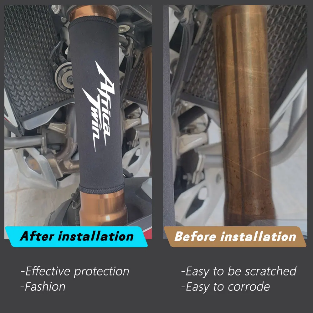 For Honda CRF1100L CRF1000L Africa Twin Adventure Sports Motorcycle Front Fork Protection Cover Shock Absorber Crf 1100L 1000L