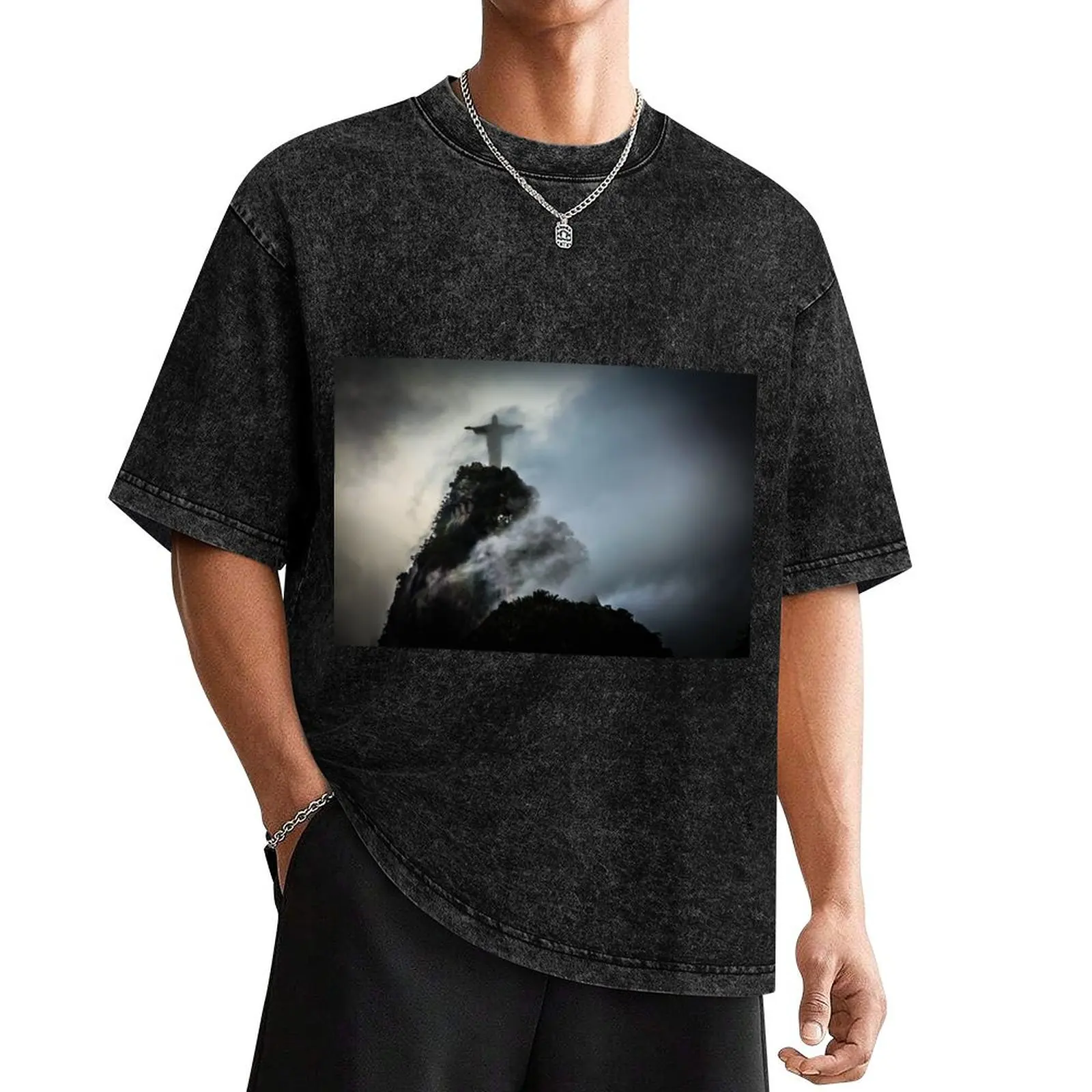 Christ the Redeemer Vol. 2 T-Shirt anime tshirt Short sleeve tee mens big and tall t shirts