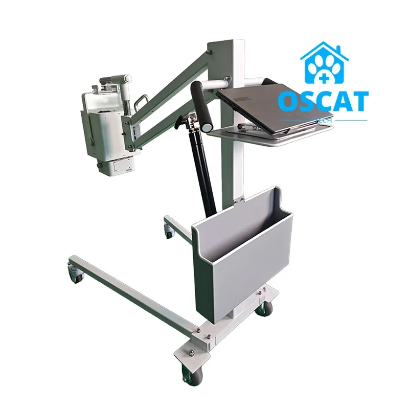 OSCAT  Professional Veterinary Equipment Movable Digital X-ray Set High frequency Portable Pet DR X Ray Machine