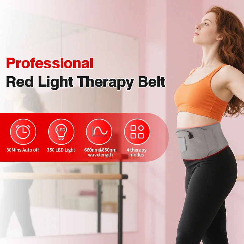 Red Light Therapy Belt Red Magic Home Use Beauty Professional Led Light Therapy Machine Back Pain Beauty Care Red Light Therapy