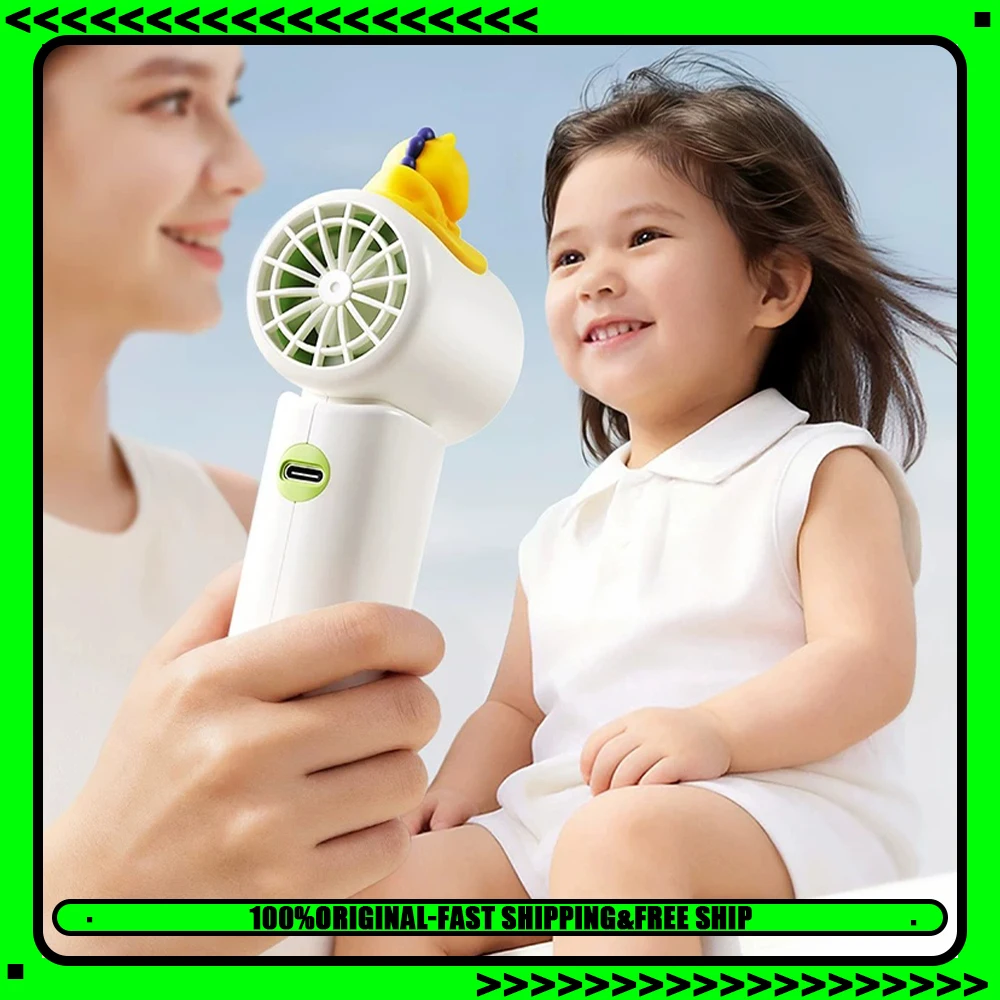 Babycare BC5M36030001 Handheld Small Fan 100 Th Gear At Will Debugging Handheld Fan Built In Protection Chip Light Weight Gifts