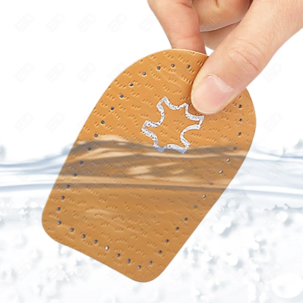 Latex Leather Heel Insoles Thicken Orthopedic Arch Support Shoes Pads Pain Relief Foot Massager Care Half Insert Increase Height - view 5