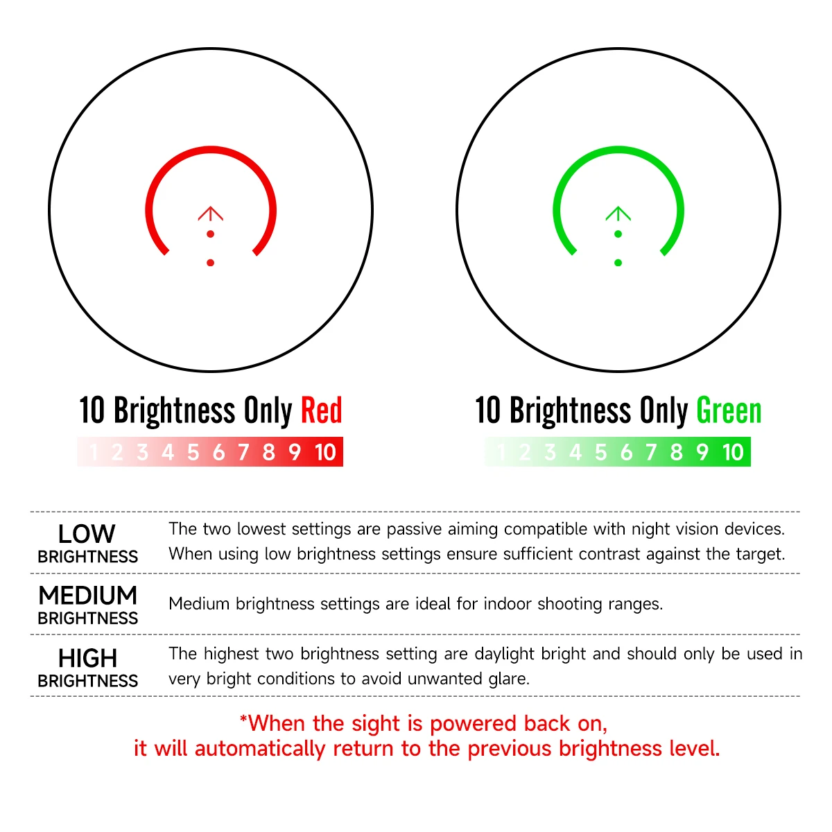 Sw***f*x 1X20 PRISM BRC/6 MOA منظر بصري منقط أحمر وأخضر مع حوامل 1.1 بوصة/1.6 بوصة وعلامات أصلية مستشعر حركة ويك #4