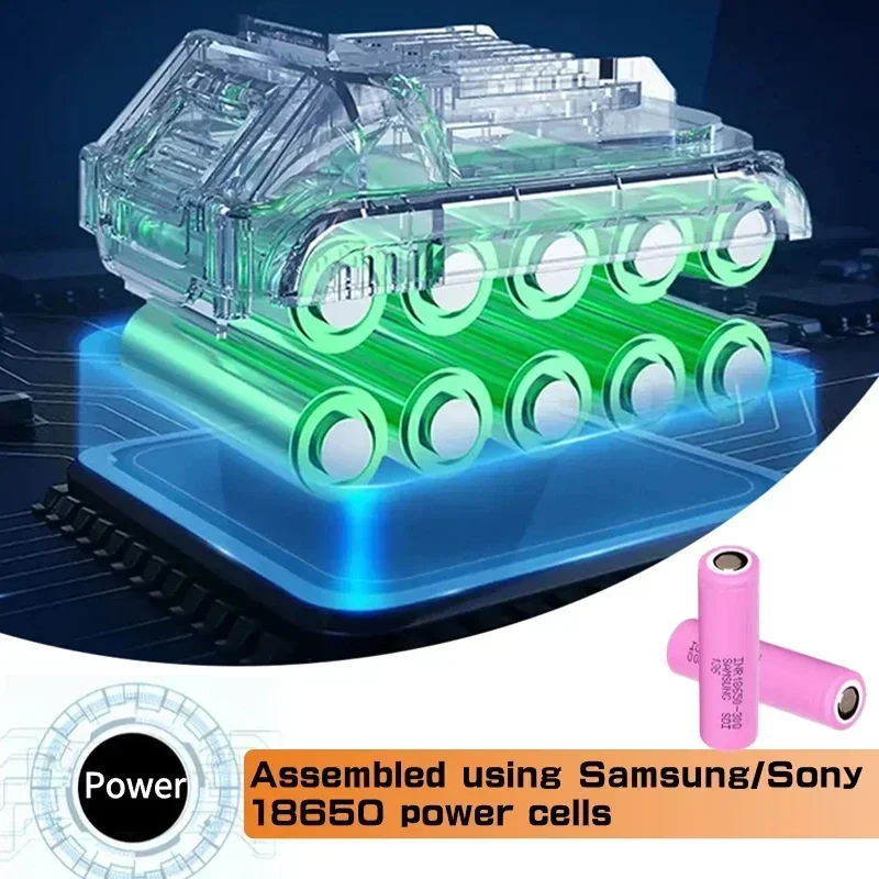 Nové pro BOSCH 18V 10.0AH profesionální lithium-iontová baterie Bosch BAT609 BAT609G BAT618 BAT618G dobíjecí baterie pro elektrické nářadí - náhled 4