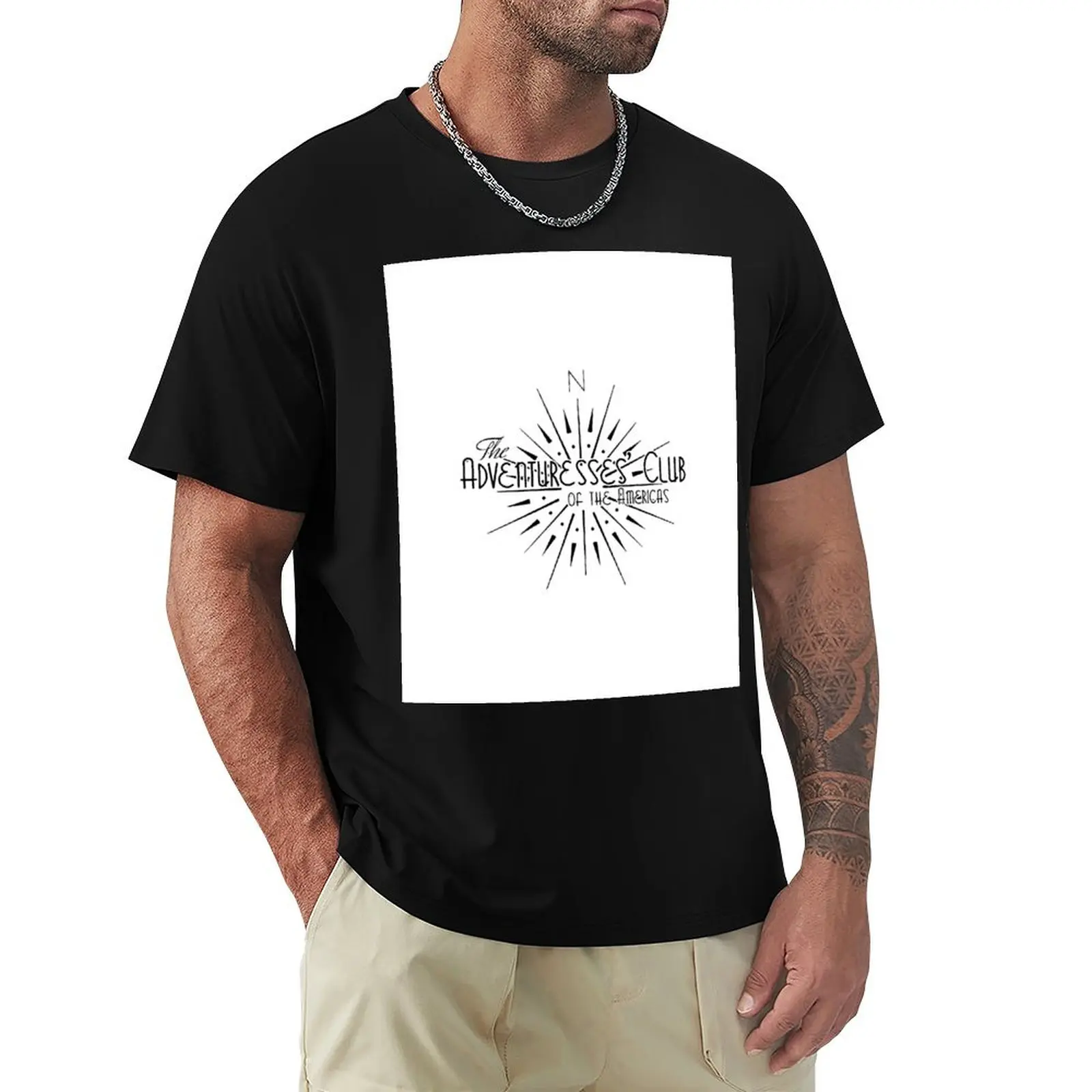 

Adventuresses' Club of the Americas (ACotA) T-Shirt cotton graphic tees blacks gifts for boyfriend Men's t-shirts