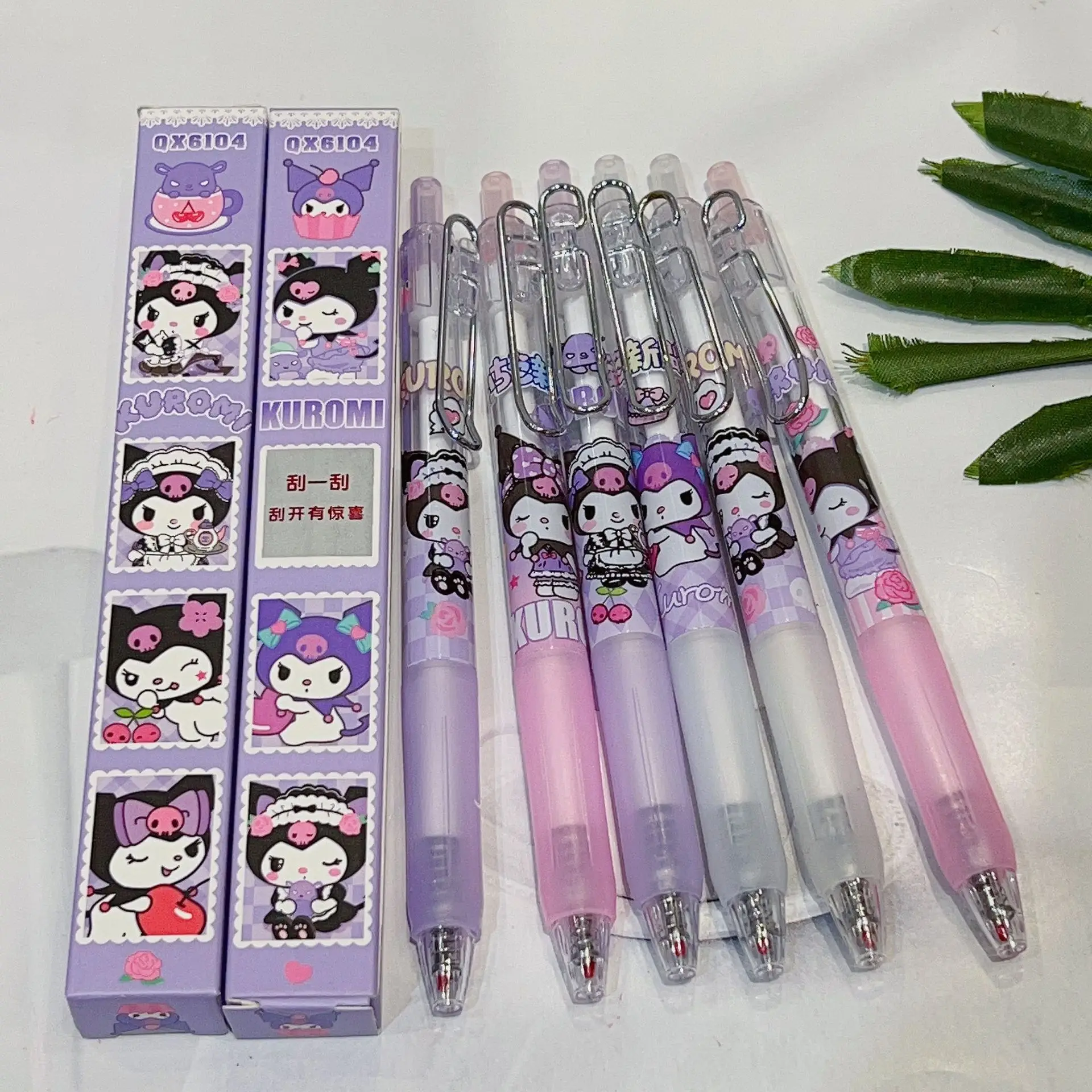 Neue Cartoon Sanrio Kuromi Blind Box Stift Unisex Stift Nette Anime Kuromi 0,5 Mm Stift Geburtstag Geschenk