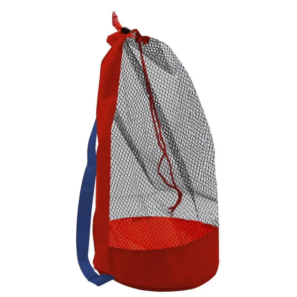 

Convenient Large Capacity Beach Bag Foldable Lightweight Swimming Backpack Breathable Portable Mesh Storage Bag Travel