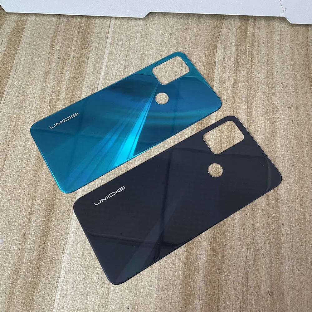 High Quality For UMIDIGI A7 Pro Back Glass Cover For UMIDIGI A9 Pro Back Glass Panel Rear Repair Parts