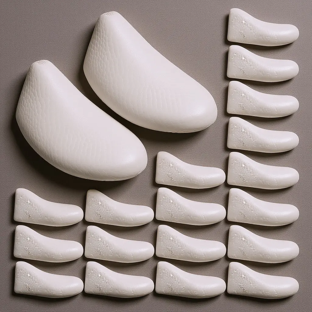 10Pairs Disposable Foam Shoe Shaper Inserts Shoe Support Form Filler for Shoes Boots Shape Retention Daily Storage Comfortable