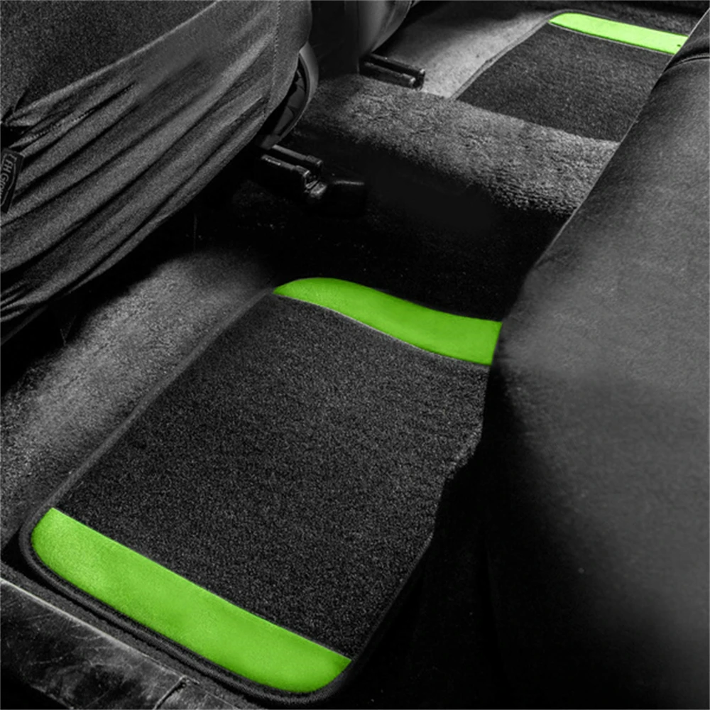 5Seats Universal Car Floor Mats For FIAT PALIO Tipo 500 500C 500X Barchetta Croma 126p Carpet Car Styling Accessories Covers