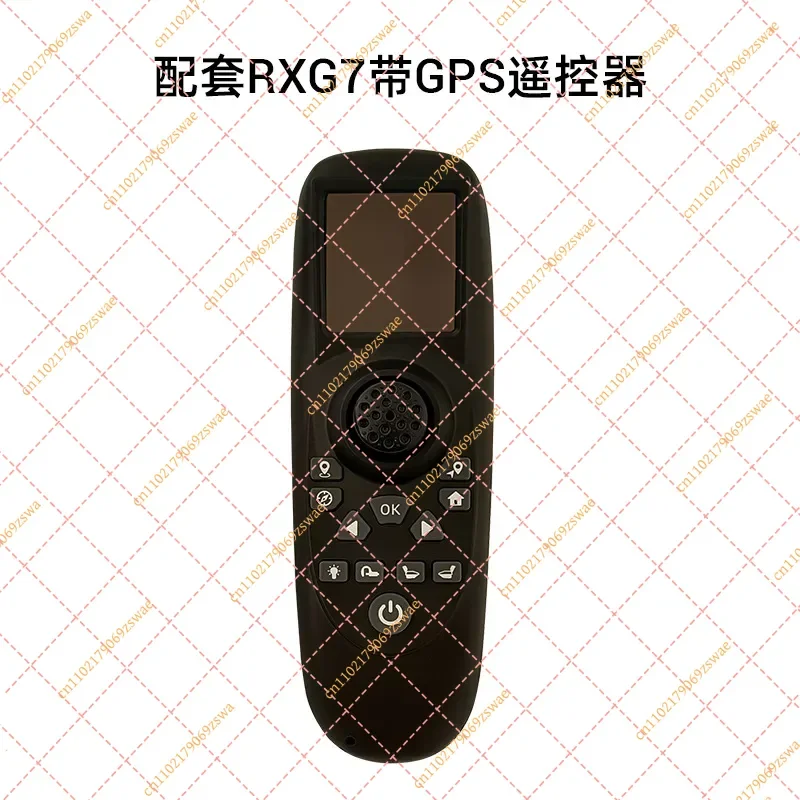 GPS RC Bait Boat Set, High-Speed Nesting Boat, 8.4V/12V Color Screen Remote Control with One-Click Return RXG7-TXG4