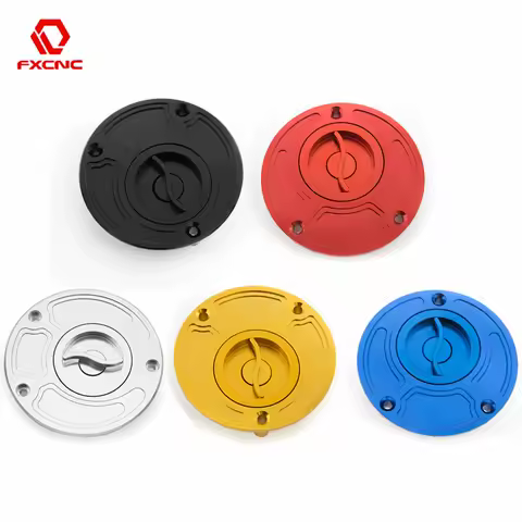 CNC Motorcycle Fuel Tank Gas Cap Cover Keyless For Honda CBR 600 F2 F3 F4 F4i RVF VFR CB400 CB1300 CBR1000RR CBR600RR