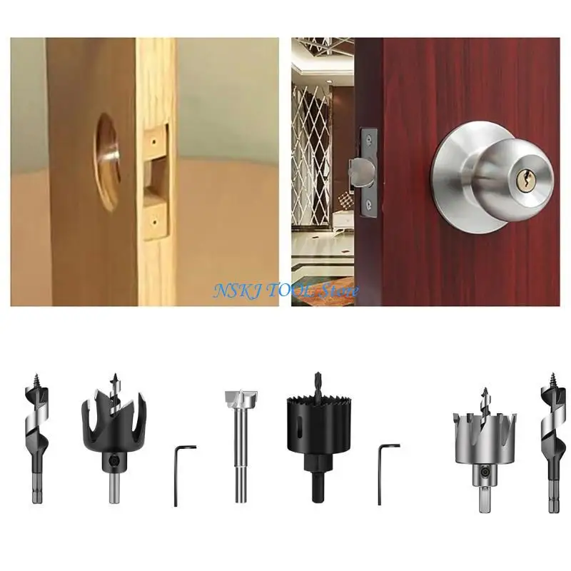 L8RC TCT HOLE TURBIDE DRIED STEL SET HOLE CUTTER FOR