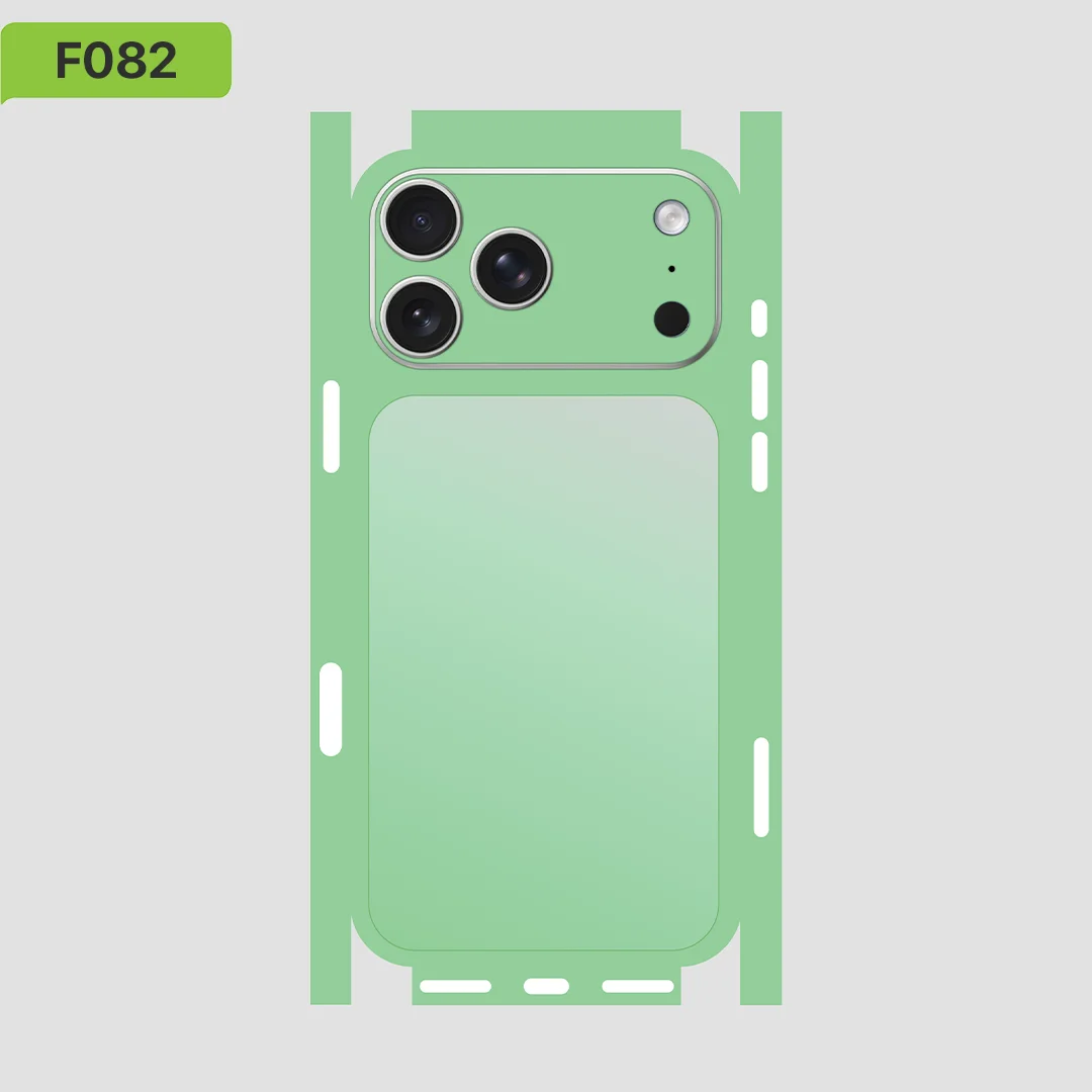 

HM Plain Color Decal Skin Wrap for iPhone 17 Pro Protective Film for Back, Frame, Camera(Not Phone Case)