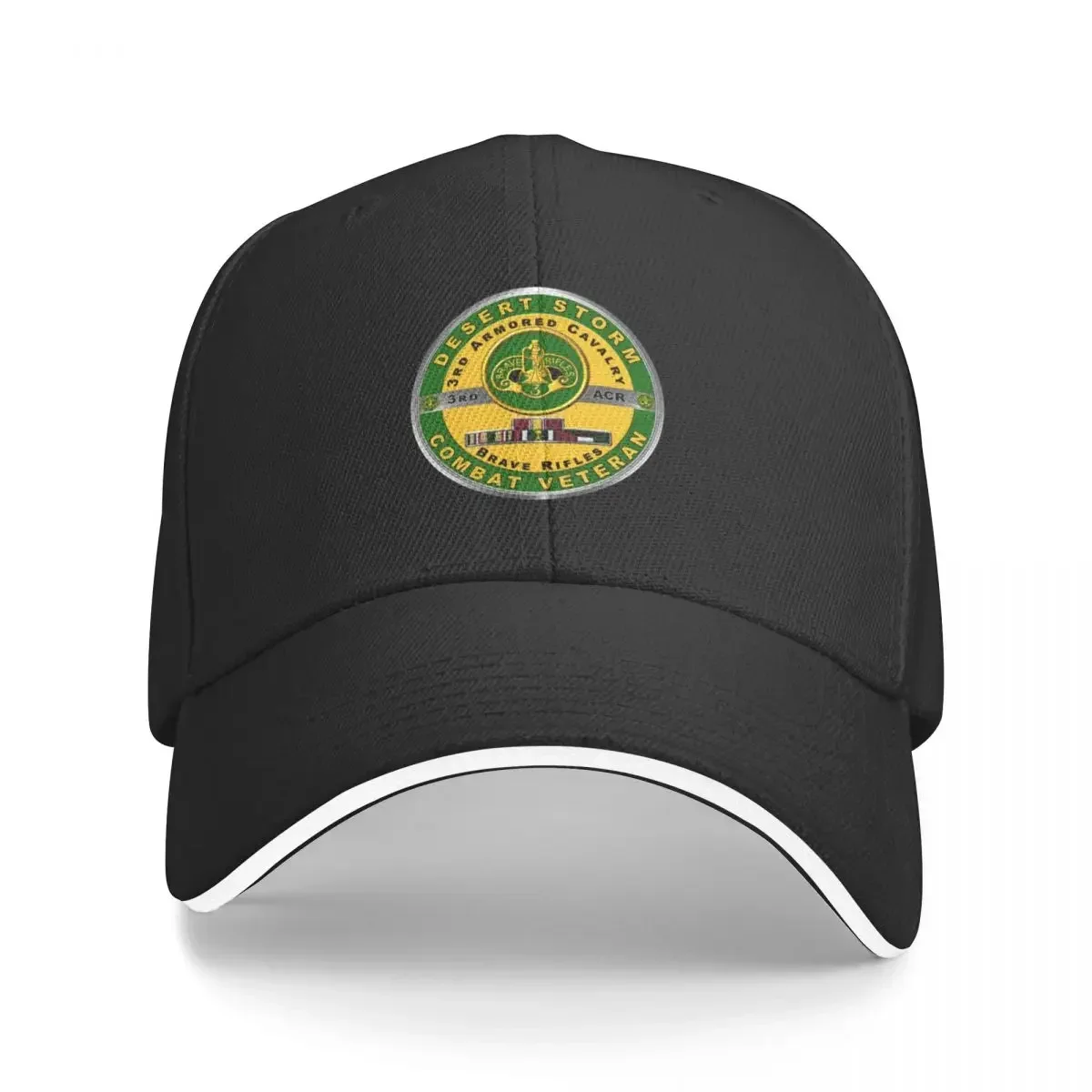 3rd Armored Cavalry Regiment Desert Storm Veteran Baseball Cap custom Hat Hat Luxury Brand Mountaineering Baseball Men Women's