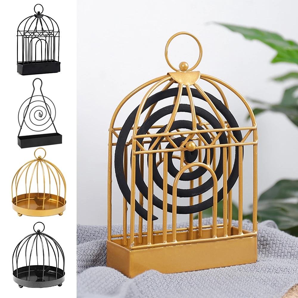 

Ginkgo Leaf Mosquito Coil Holder Wrought Iron Fireproof Repellent Rack Portable Hanging Mosquito Coil Shelf Anti-mosquito Supply