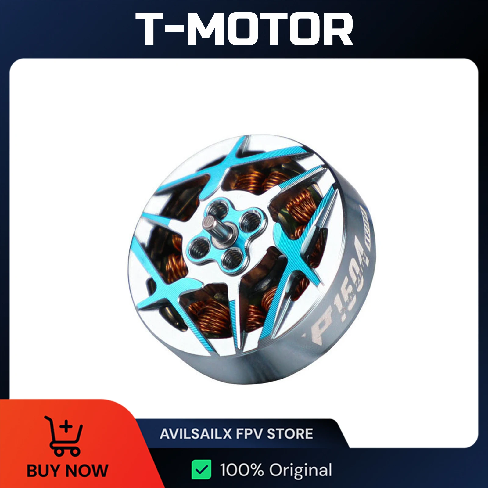 

T-MOTOR P1604 KV2850 6S / KV3800 4S FPV мотор для 3,5-дюймового гоночного дрона Freestyle FPV