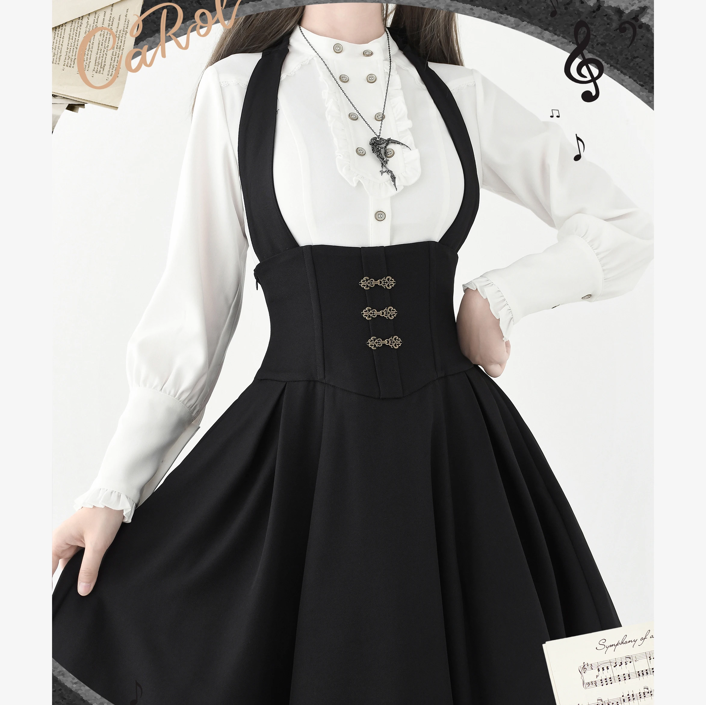 Original rétro élégant CLA chemises blanches printemps automne nouveau 2025 femmes coupe ajustée Lolita chemise cour française chemisiers de base hauts