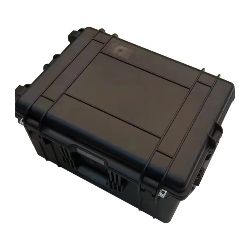 DPC126-1 Hard Large Plastic Transport Storage Equipment Trolley Case with Wheels and Pull Rod