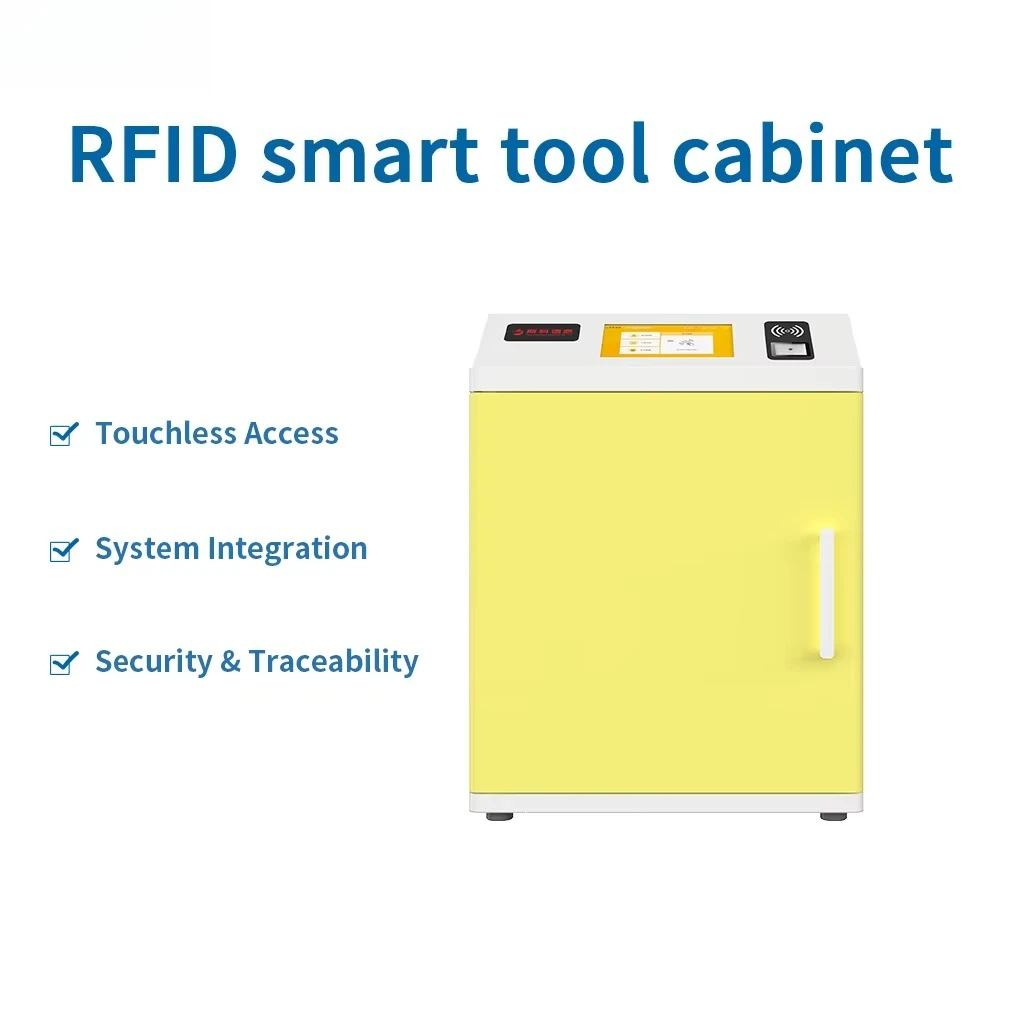 RFID Smart Tool Storage Cabinet with Intelligent RFID Reader for Efficient Warehouse Inventory Control and Tool Management