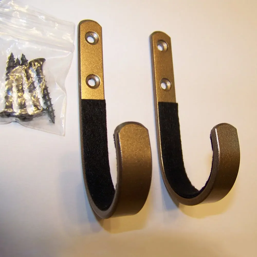 2 Stuks Wandmontage Gun Rack Rvs Haken Rifle Shotgun Voor AK47 AR15 M4 M16 Opbergrek Tactische Jacht accessoires