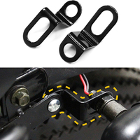 1Pair Motorcycle Lamp Brackets Turn Signal Light Lamp Mount Headlight Brackets Motorbike Fork Indicator Mount Lamps Holder Tool