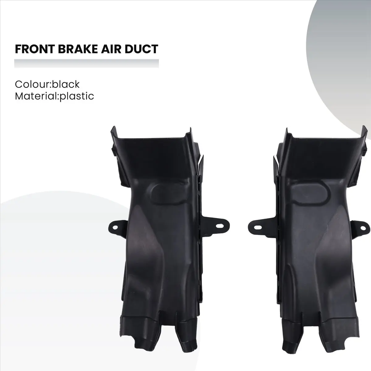 Super Sale For BMW 5 Series G30 G31 G32G38 Front Brake Air Duct Auto Parts 51747383851 51747383852