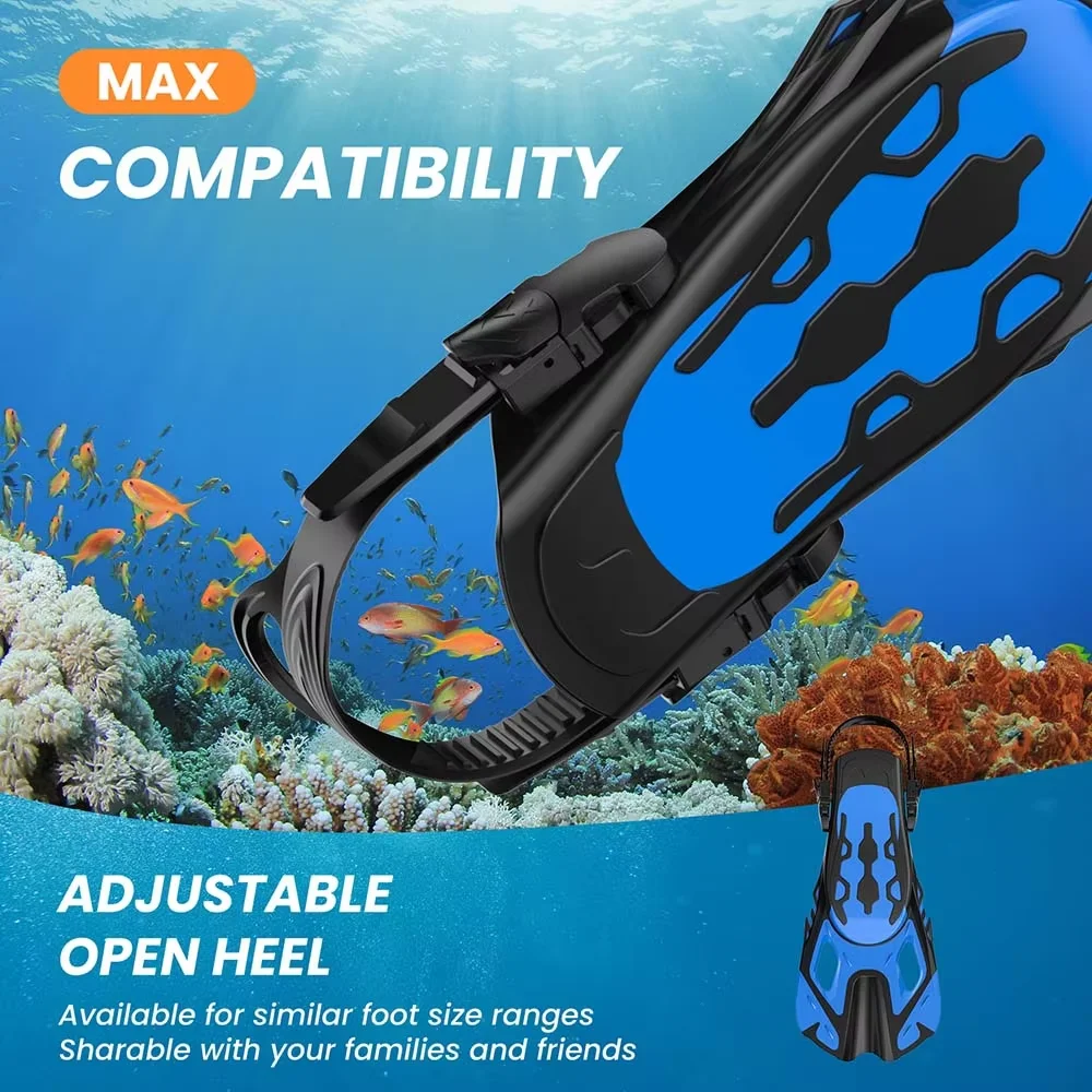 Swim Flippers Snorkel Fins Sho - огляд і ціна Swim Fin Short Blade