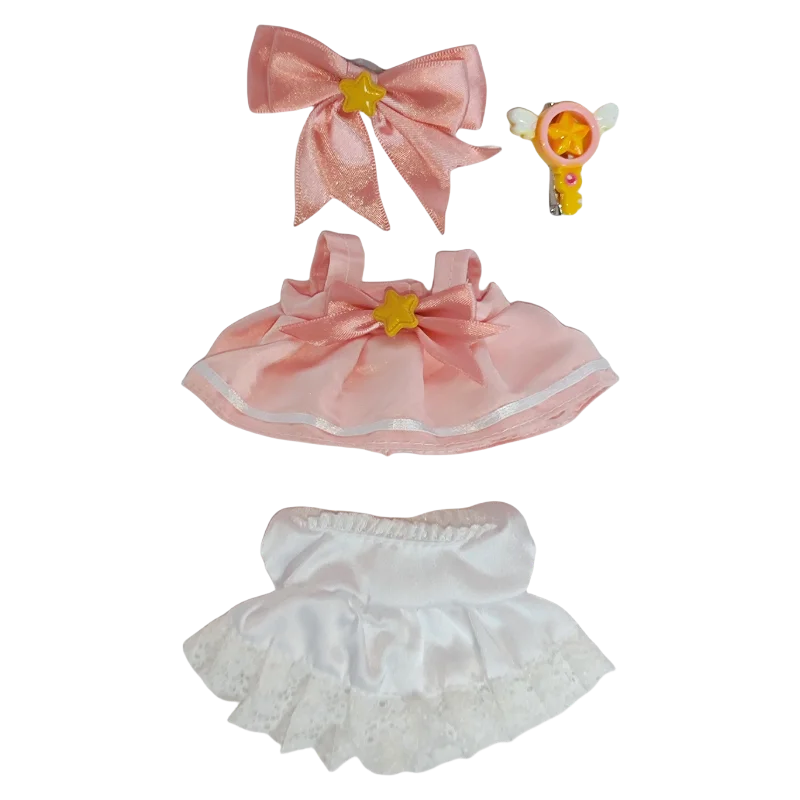 Clothes for labubu  Baby Clothes Accessories For Korea Kpop Exo Labubu Idol Dolls Skirt Doll Clothes Clothing Fans Overalls