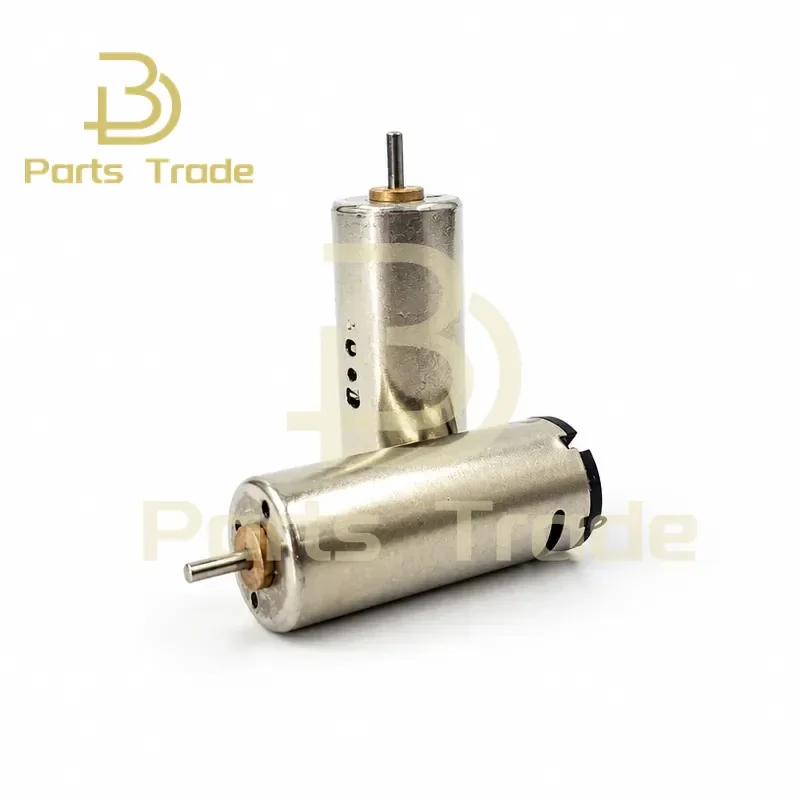 2PCS Mini N60 Round Cylinder DC Motor 1.5V-3V 11000RPM High Speed Micro Carbon Brush Electric Motor for DIY Hobby Toys Model