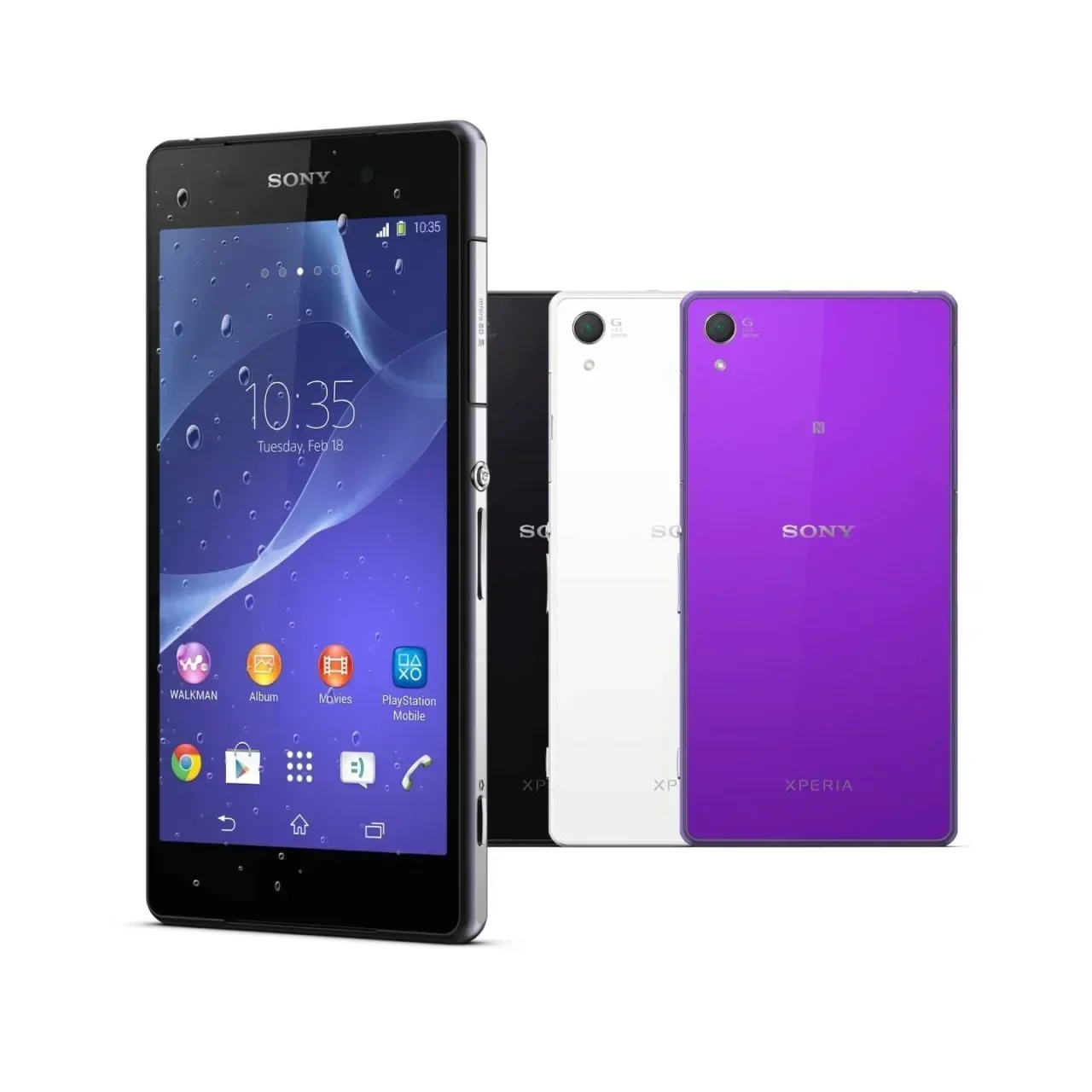 Unlocked Original  Sony Xperia Z2 D6503 3GB+16GB Refurbished Ericsson Xperia 20MP 5.2