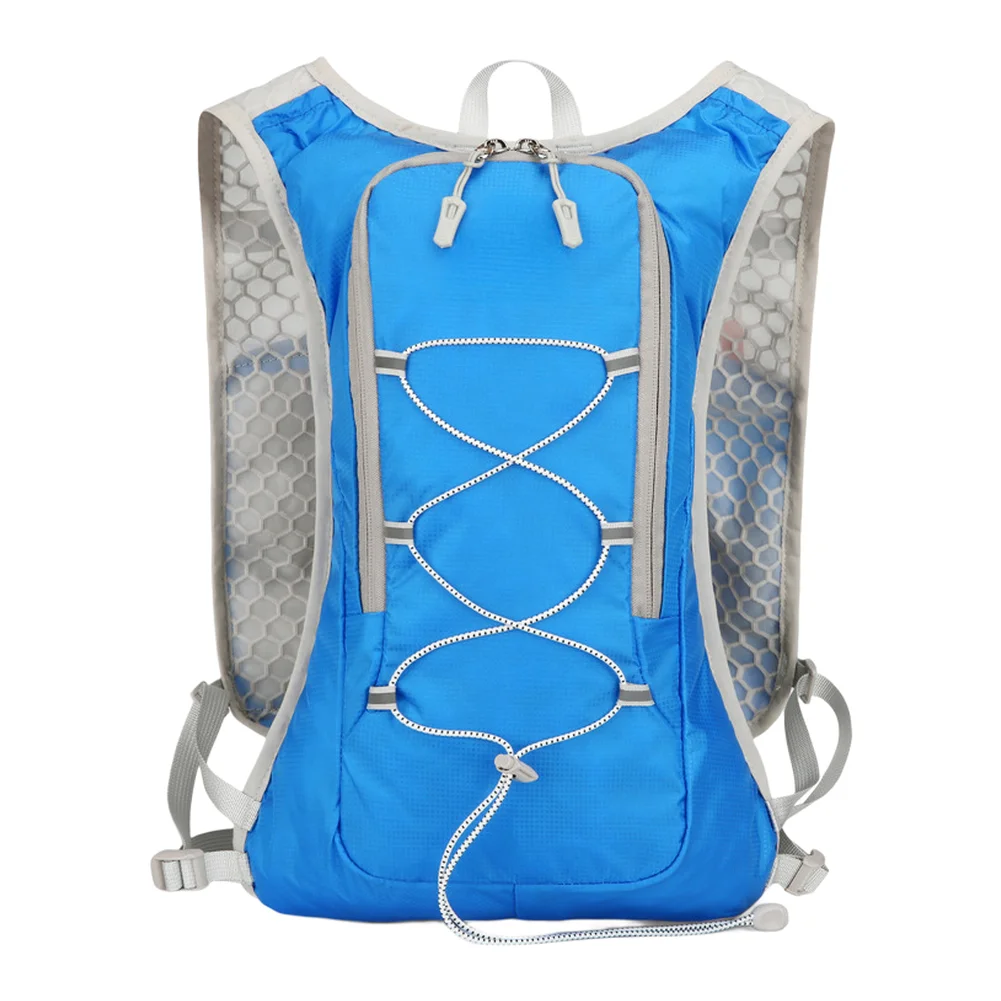 Endurance-Focused Backpack for Hiking and Cycling with Integrated 1.5L Bladder Sleeve and External Bottle Compatibility