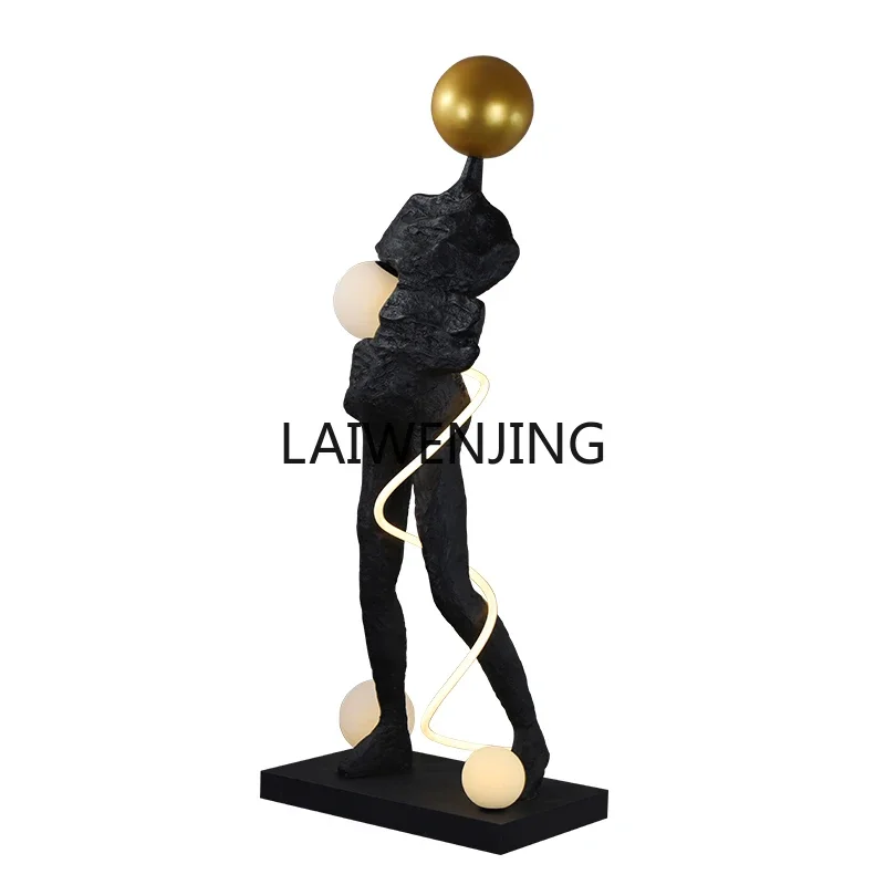 

MJY art sculpture humanoid floor-to-ceiling living room entrance model room light luxury decoration ornament