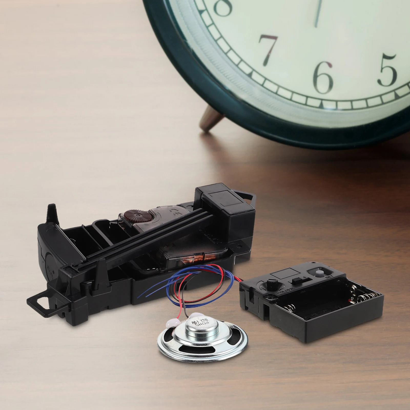 

1 set 1 Set Music Box Replacement Mechanism Silent Pendulum Movement Automatic Hourly Chime Clear Sound Wall Clock Parts Easy