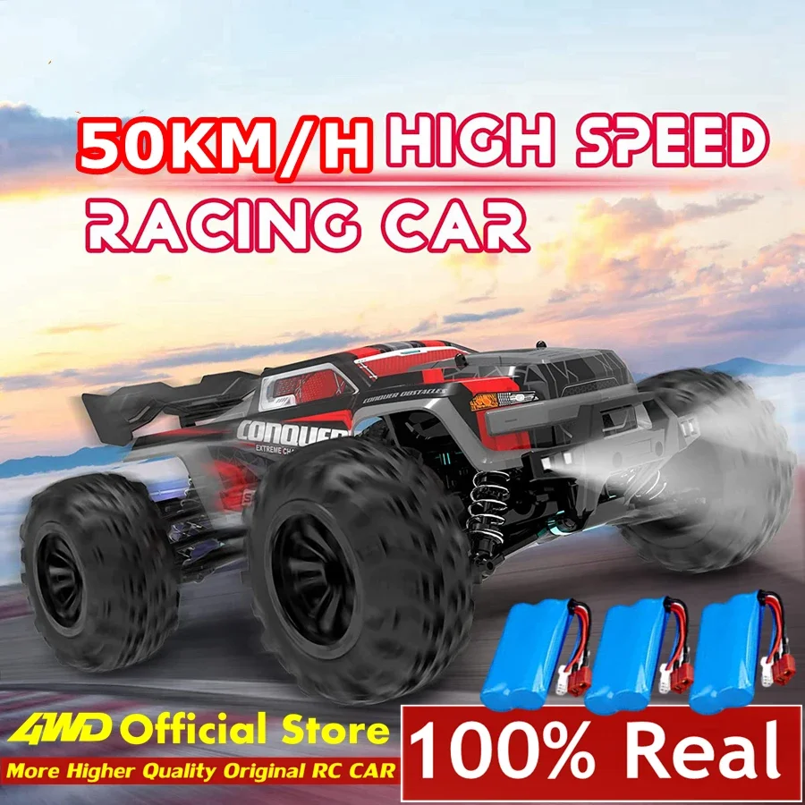 

High Speed RC Racing Car 4WD 1:16 80KM/H Brushless Motor Off-Road Drift Vehicle Remote Control Truck Toy for Kids Adults Gift