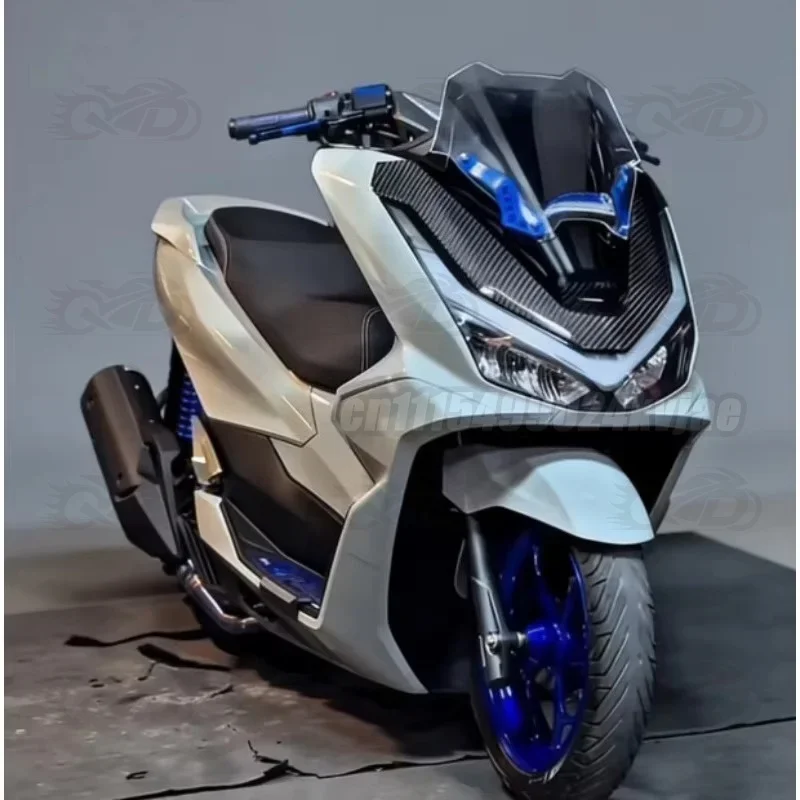 Motorcycle Windshield Modification Double-layer Windshield Bracket Accessories Suitable for Honda PCX160 2021-2024 2025 2026