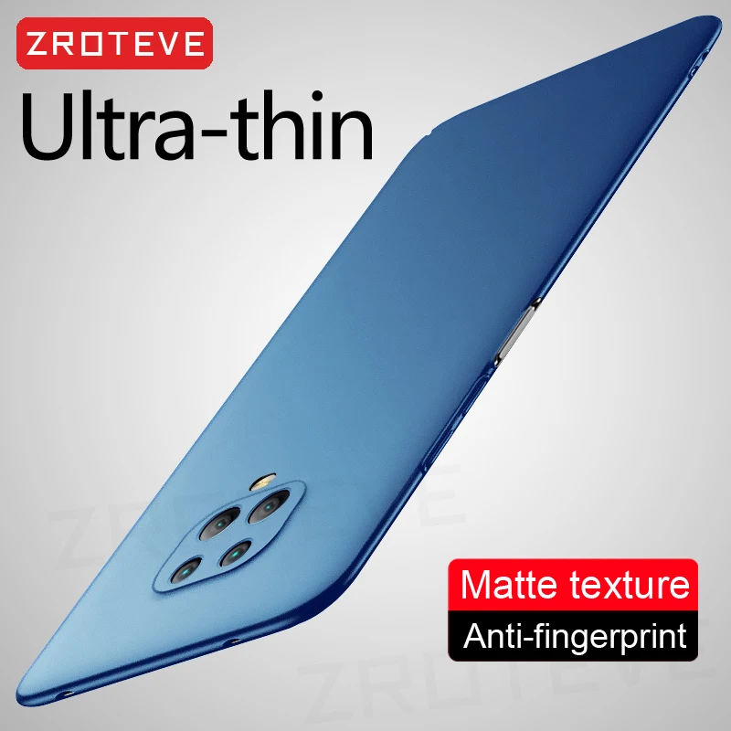 For Redmi Note9 Pro Case ZROTEVE Slim Frosted Hard PC Cover For Xiaomi Redmi Note 9 9S 10S 10 Pro Max Xiomi Note9s Phone Cases