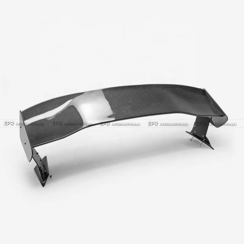 مناسبة لـ (الولايات المتحدة الأمريكية المحلية) تناسب Civic TypeR FK7 FK8 VTX2V الخلفية GT سبويلر الكربون GT الجناح (أرجل الكربون الجافة) #4