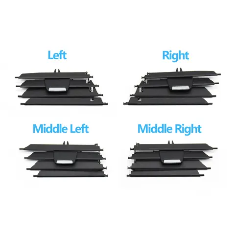 Car Front Dashbpard Air Conditioning Middle Left Right AC Vent Grille Repair Kit For BMW X1 X2 2 Series F48 F49 F39 F45 F46 8 best sales bmw x1 air vent - №1