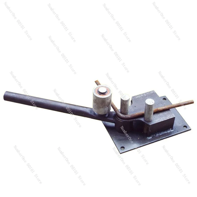 Manual rebar bending machine for construction - hand-powered steel bar bending tool for stirrup and round steel