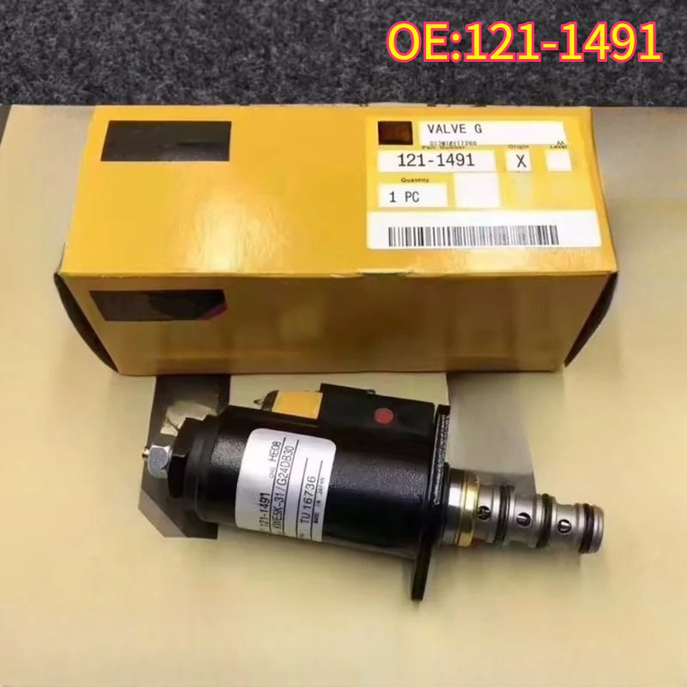 

High quality New For 121-1491 Solenoid Valve for Excavator Parts Solenoid 1119916 1211491 1211490