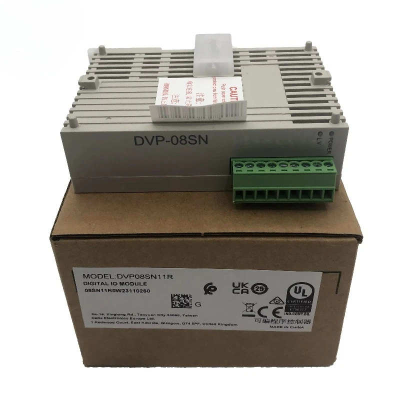 

Ready to Ship DVP08SN11R New Original PLC Module Stock in Warehouse