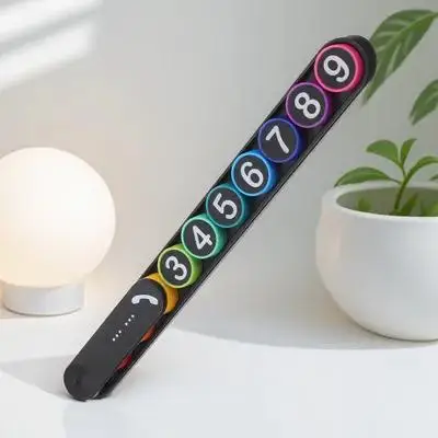 

Car Temporary Parking Stylish Plastic Dashboard Decoration Phone Number Card Temporary Parking Solution Auto