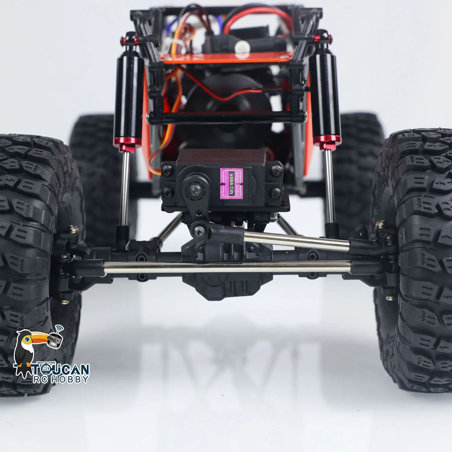 Spielzeug RTR RC-Geländewagen im Maßstab 1:10, 4 x 4 Funksteuerung, bereit zum Laufen, Rock Crawler, elektrisch lackierter fertiger LKW als Geschenk TH24039 – Detail 18