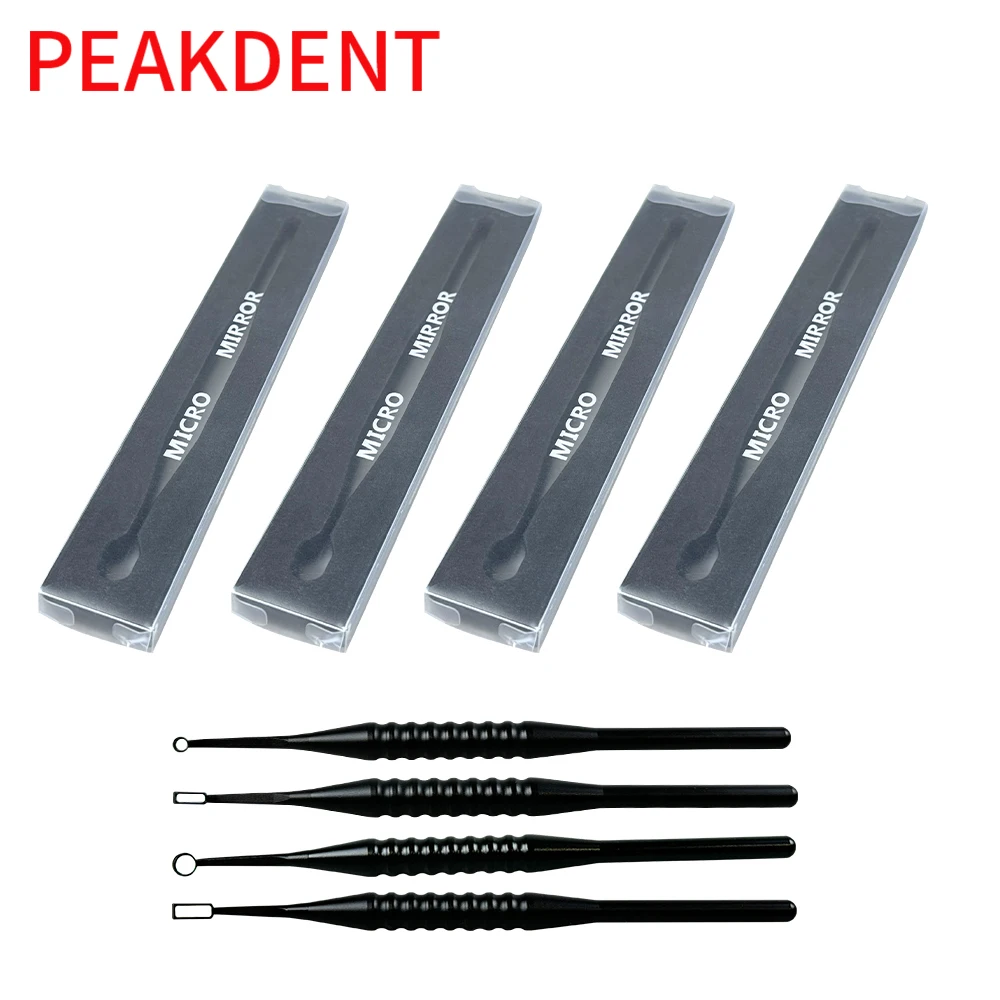 Dental Micro Mouth Mirror Reflector Odontoscope Multifunction Checking Oral Detachable Handle Dental Lab Tools 2mm /3mm/5mm
