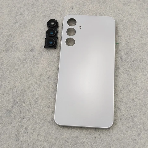Задняя крышка батарейного отсека для Samsung Galaxy A16 4G A165 SM-A165F, задняя панель, дверной корпус, запасные части с рамкой объектива камеры