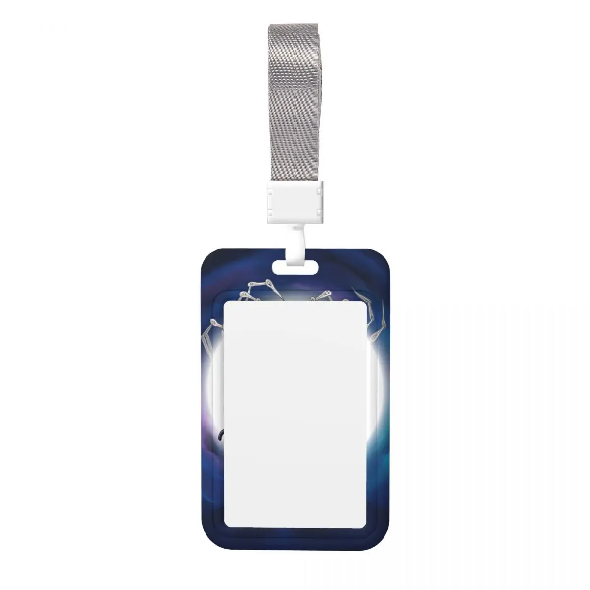 Personalizado coraline horor dos desenhos animados cordão id protetor crachá cartão unisex estudante campus cordão cartões titular credenciais acessórios