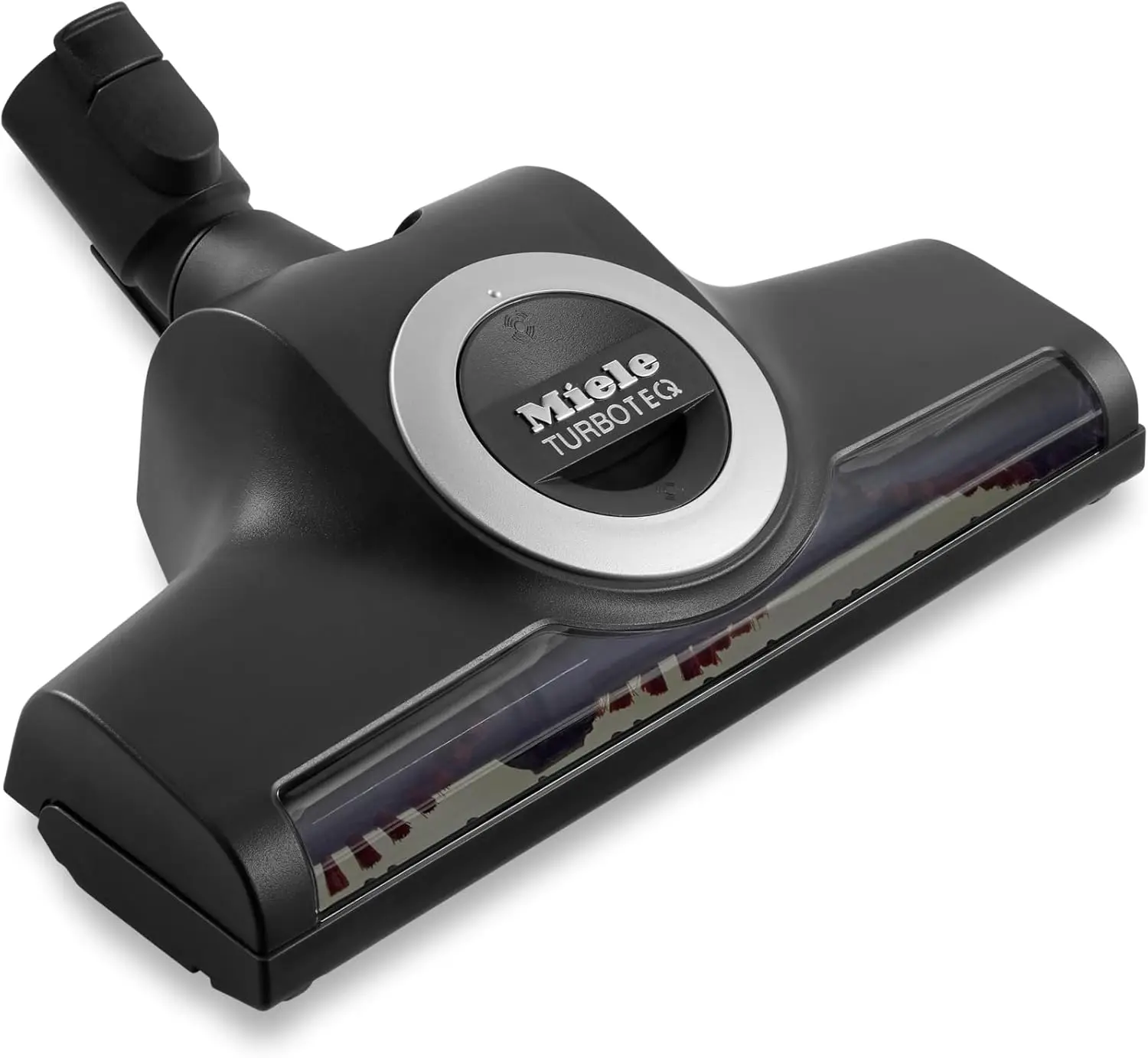 TurboTeQ Turbo Brush STB 305-3, Attachable Floorhead for Effortless Vacuuming of Low-Medium Pile Carpet Black 28cm x 28cm