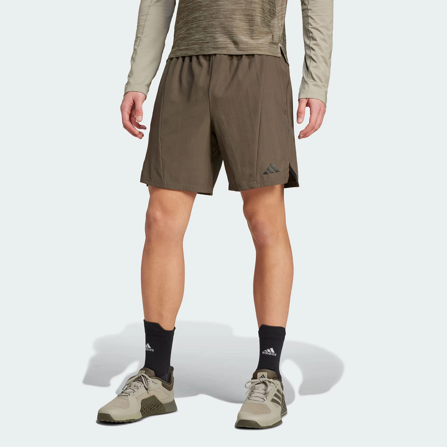 

Adidas Official Genuine D4T SHORT Men's Woven Fitness Retro Shorts IX9134